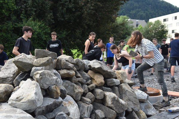 Steine ins Rollen bringen Steine ins Rollen bringen