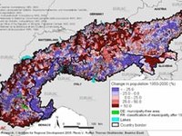 EURAC Projekt-Homepage mit Alpenkarten zum Downloaden
