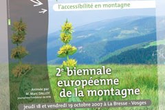 Gorski bienale 2007: dostopnost gorskih območij Gorski bienale 2007: dostopnost gorskih območij