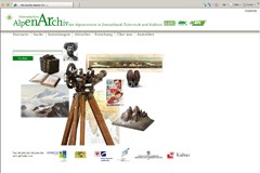 Historisches Alpenarchiv im Internet