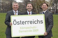 Österreich sucht "Klimaschutzgemeinde 2009" Österreich sucht "Klimaschutzgemeinde 2009"
