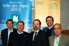Gemeindenetzwerk und Alpenstädte diskutieren Makroregion Gemeindenetzwerk und Alpenstädte diskutieren Makroregion