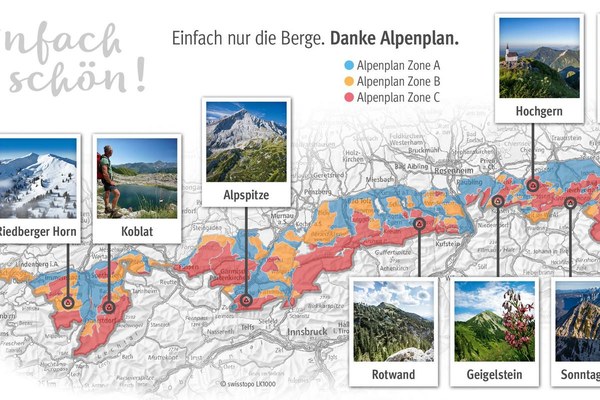 50 Jahre Alpenplan – Rückenwind für ein landesplanerisches Erfolgsmodell 50 Jahre Alpenplan – Rückenwind für ein landesplanerisches Erfolgsmodell