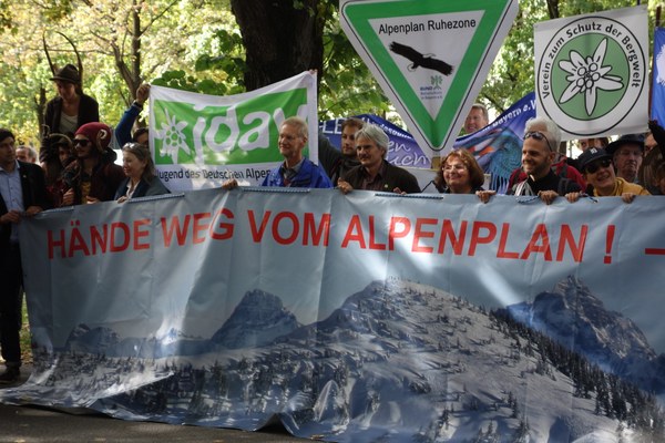 Alpenplan und Riedberger Horn – Wir kämpfen weiter! Alpenplan und Riedberger Horn – Wir kämpfen weiter!