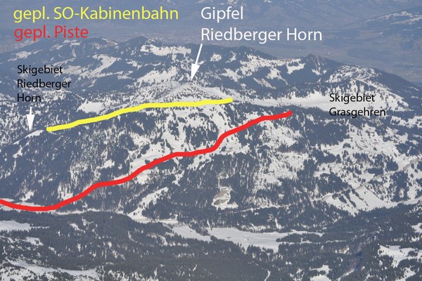 Interessenskonflikt am Riedberger Horn Interessenskonflikt am Riedberger Horn