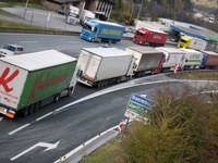 Lastwagen auf Umwegen