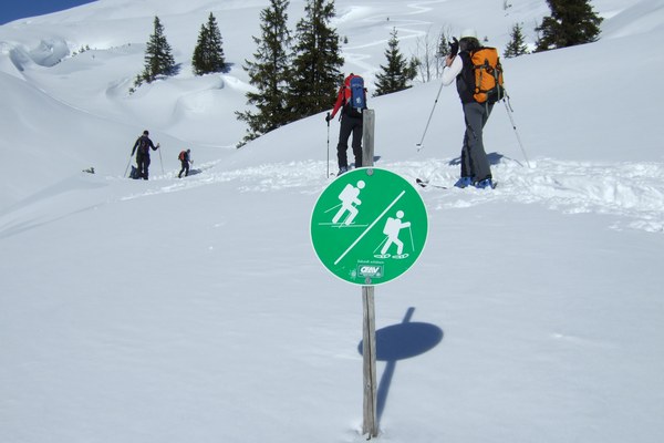 Skibergsteigen & Naturschutz Skibergsteigen & Naturschutz