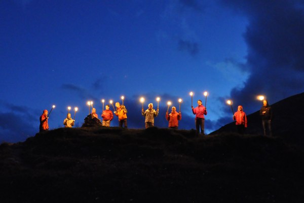 Feuer in den Alpen 2019 - "Für lebendige Gewässer" Feuer in den Alpen 2019 - "Für lebendige Gewässer"