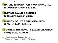 Webinars for cities and municipalities