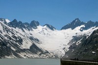 Toxic glacier melts