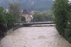 Global warming increases frequency and extent of flood catastrophes in the Alps Global warming increases frequency and extent of flood catastrophes in the Alps