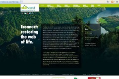 Understandable and visualised ECONNECT website Understandable and visualised ECONNECT website