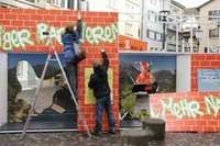 Use "The Wall" at your events to emphasize the importance of ecological connectivity