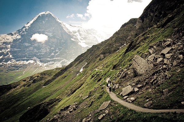 Express tourism on the Eiger Express tourism on the Eiger