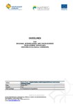 Guidelines for regional, interregional and cross-border development strategies creating ecological corridors
