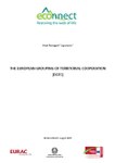 The European Grouping of Territorial Cooperation (EGTC)