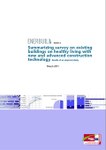Summarizing survey on existing buildings on healthy living with new and advanced construction technology