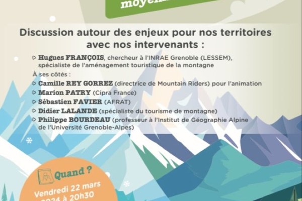 Marion Patry, de l'ANCEF, parle de la dépendance au tourisme et à la neige en montagne Marion Patry, de l'ANCEF, parle de la dépendance au tourisme et à la neige en montagne
