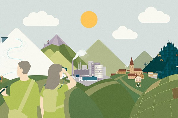 La nature, ciment de la société alpine La nature, ciment de la société alpine