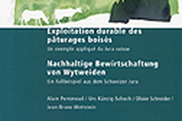 Parution sur l'exploitation durable des pâturages boisés Parution sur l'exploitation durable des pâturages boisés