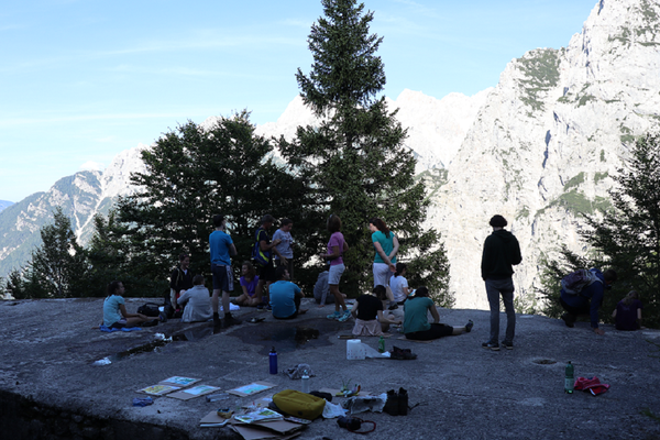 Quand les Alpes deviennent une salle de classe Quand les Alpes deviennent une salle de classe