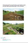Surface requise pour la conservation de la biodiversité et des services écosystémiques en Suisse