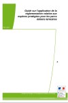 Guide sur l'application de la réglementation relative aux espèces protégées pour les parcs éoliens terrestres