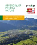 Revendiquer pour la nature - recommandations politiques pour l’espace alpin