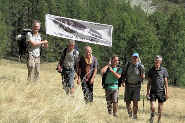 Conclusa con successo la traversata delle Alpi “whatsalp” Conclusa con successo la traversata delle Alpi “whatsalp”