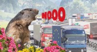 NO al raddoppio del traforo autostradale del San Gottardo!