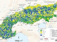 Banca dati sullo sviluppo dei comuni dell'arco alpino