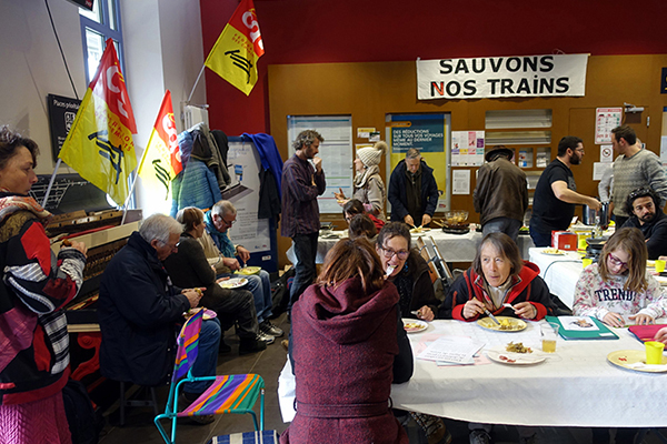 Battaglia per il "treno delle Alpi" Battaglia per il "treno delle Alpi"