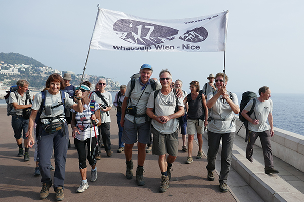 Fine della traversata: whatsalp approda a Nizza Fine della traversata: whatsalp approda a Nizza