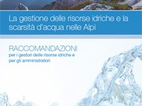 La gestione delle risorse idriche e la scarsità d’acqua nelle Alpi