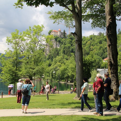 180525 Annual Conference_tourists in Bled_Slovenia (c) CIPRA  (37)