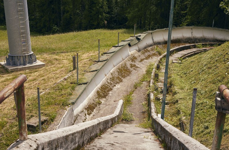 old olympic bobsleigh track Cortina 2 (c) Luigi Galiazzo