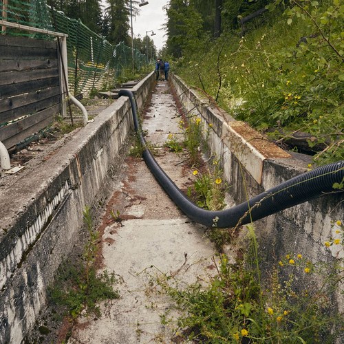 old olympic bobsleigh track Cortina 3 (c) Luigi Galiazzo