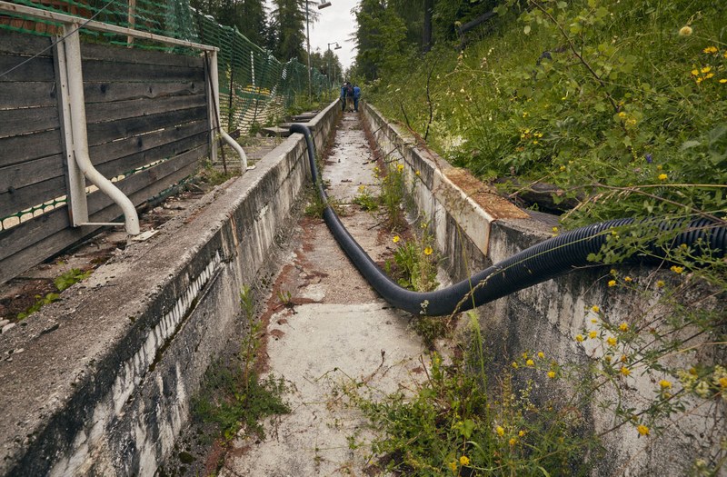 old olympic bobsleigh track Cortina 3 (c) Luigi Galiazzo