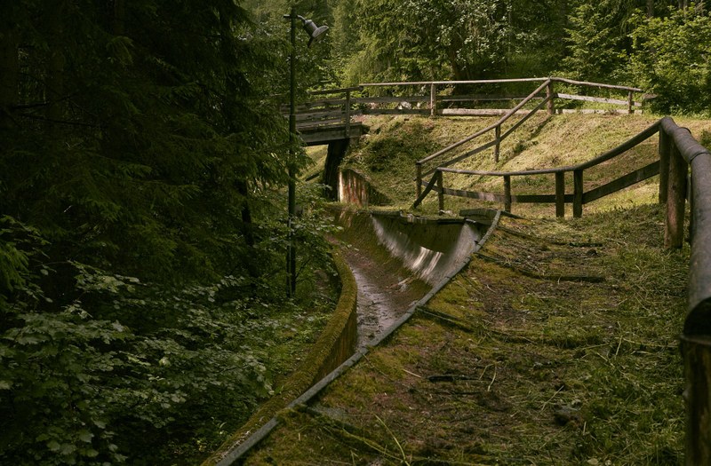 old olympic bobsleigh track Cortina (c) Luigi Galiazzo