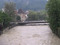 Pogostejše in silovitejše poplave v Alpah kot posledica podnebnih sprememb