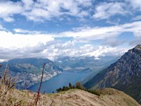 Gardsko in Comsko jezero ter jezero Maggiore so onesnažena