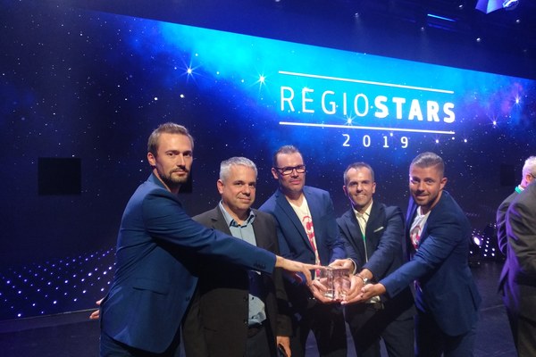 CityWalk prejel nagrado RegioStars CityWalk prejel nagrado RegioStars