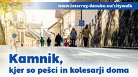 Kamnik na poti do pešcem prijaznega mesta