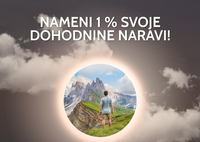 Donacija, ki nič ne stane - podari 1 % dohodnine