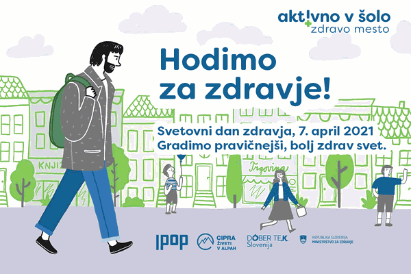 Svetovni dan zdravja: hoja za zdravje Svetovni dan zdravja: hoja za zdravje