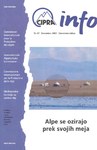 Cipra-Info 67: Alpe se ozirajo prek svojih meja
