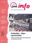 CIPRA-Info 80: Turizem in prostorsko načrtovanje pod vremenskim stresom