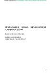 Sustainable Rural Development and Innovation